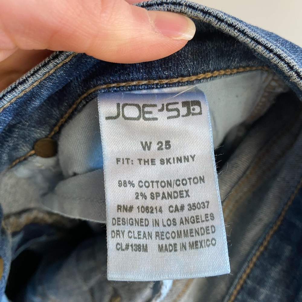 Joe’s Skinny Jeans, Size 25